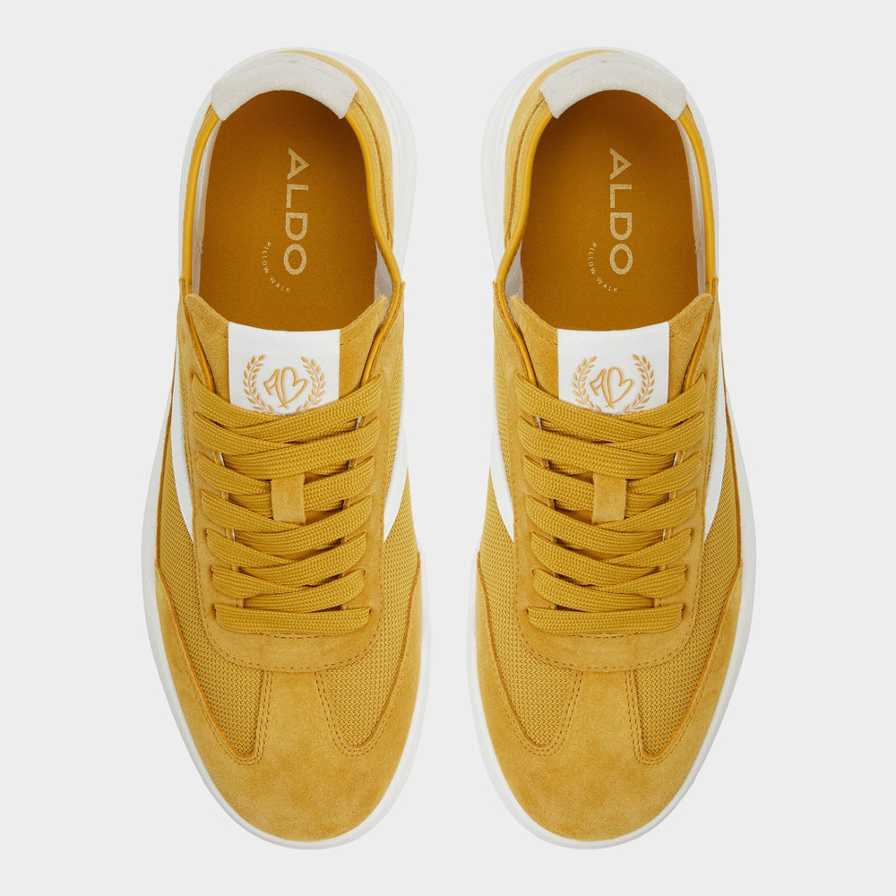 Aldo Clubmtl Medium Yellow Men's Low top - Low top sneaker Medium Yellow