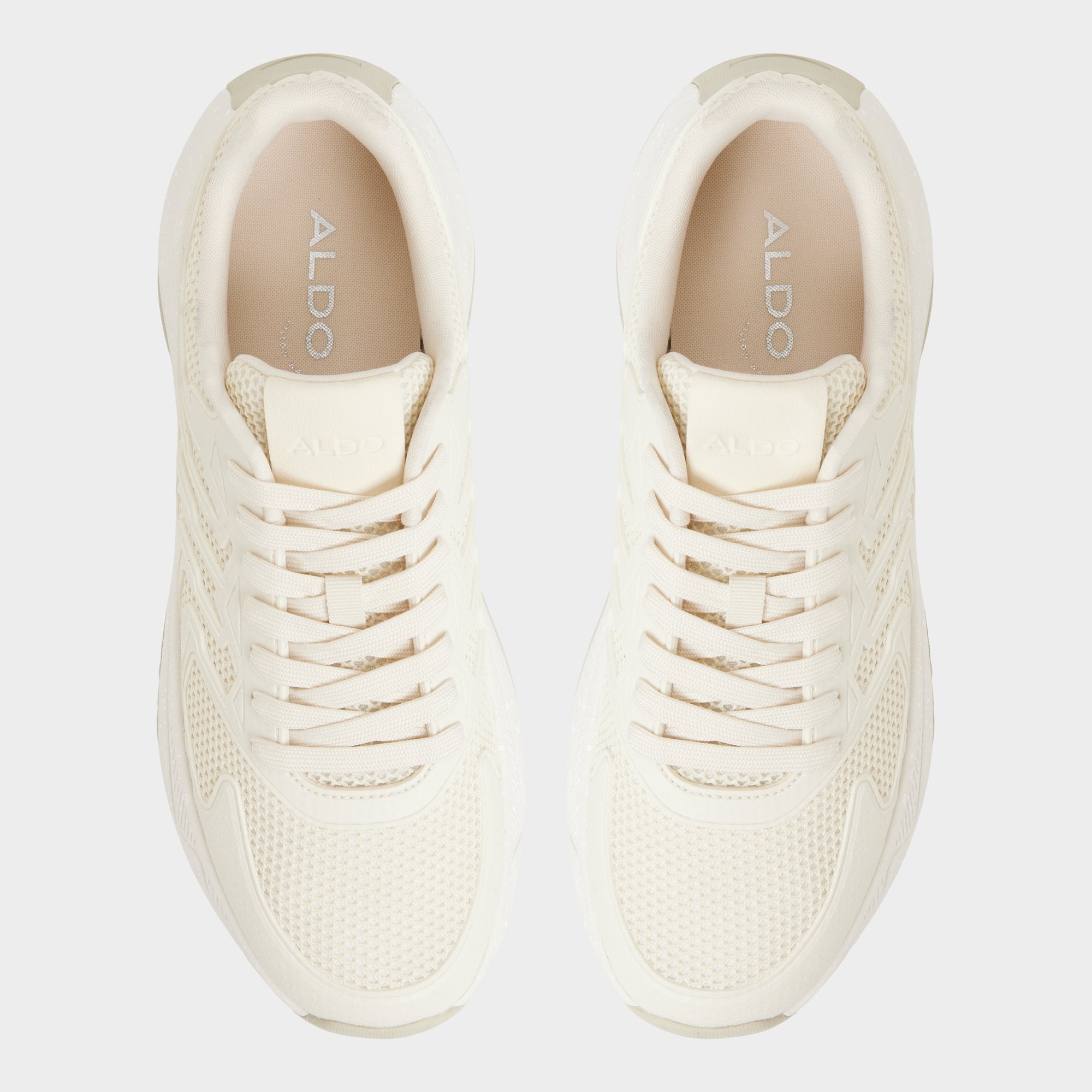 Aldo Zeffy in Ivory 14042551 - Jogger sneaker, Jogger sole Ivory