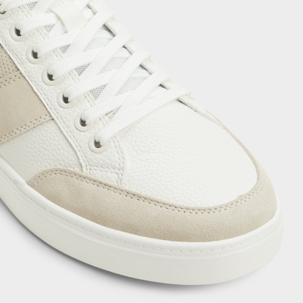 Aldo Elio White/Bone Men's Low top - Low top sneaker White/bone