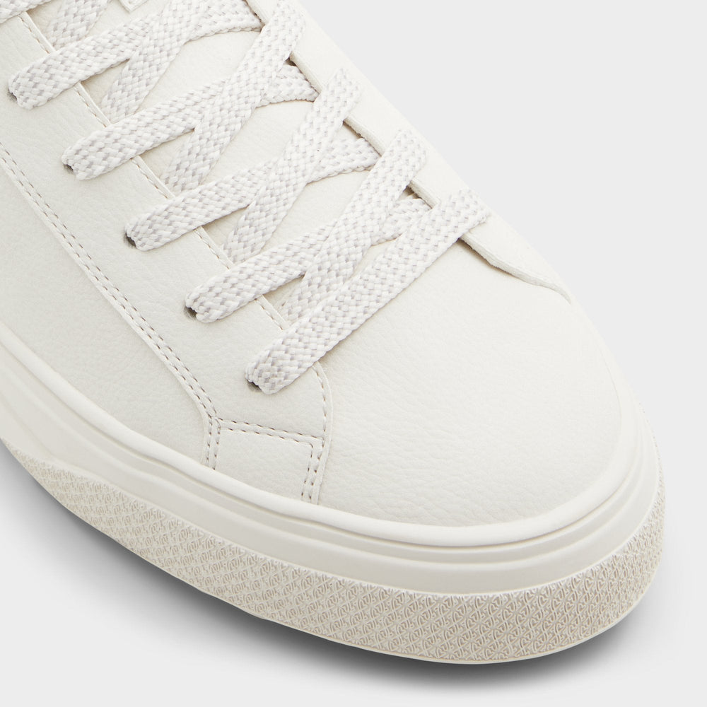 Aldo Bas White/Bone Men's Low top - Low top sneaker, Cup sole White/Bone