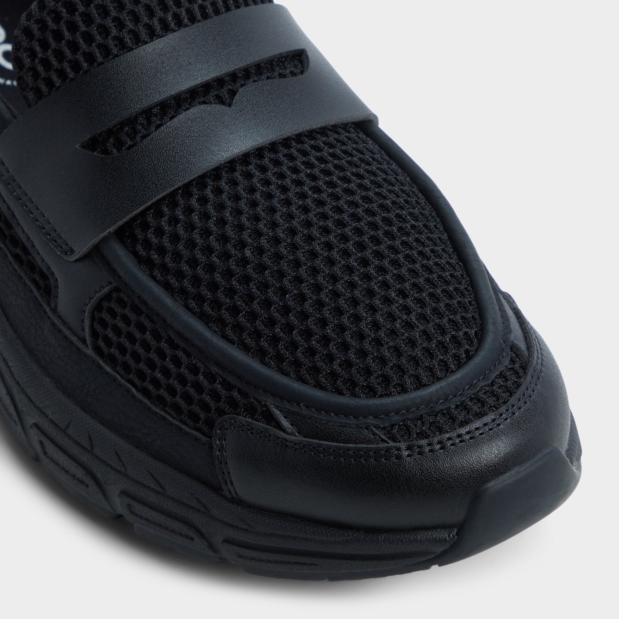 Aldo Loafersnkr in Black - Slip-on sneaker, Jogger sole Black