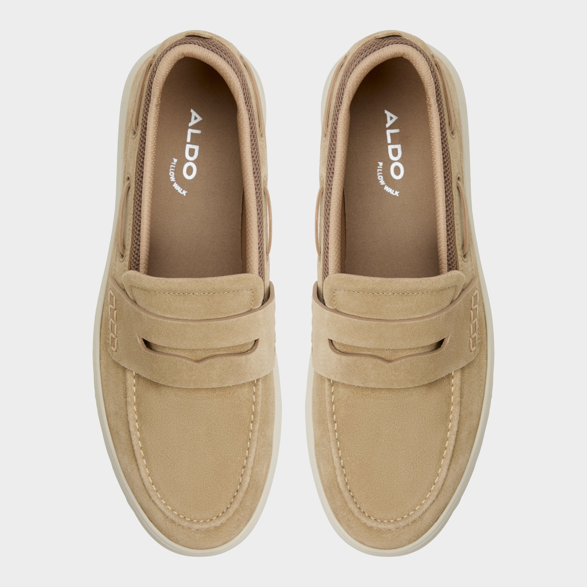 Aldo Seafarer Taupe Men's Casual Shoes - Boat shoe Taupe