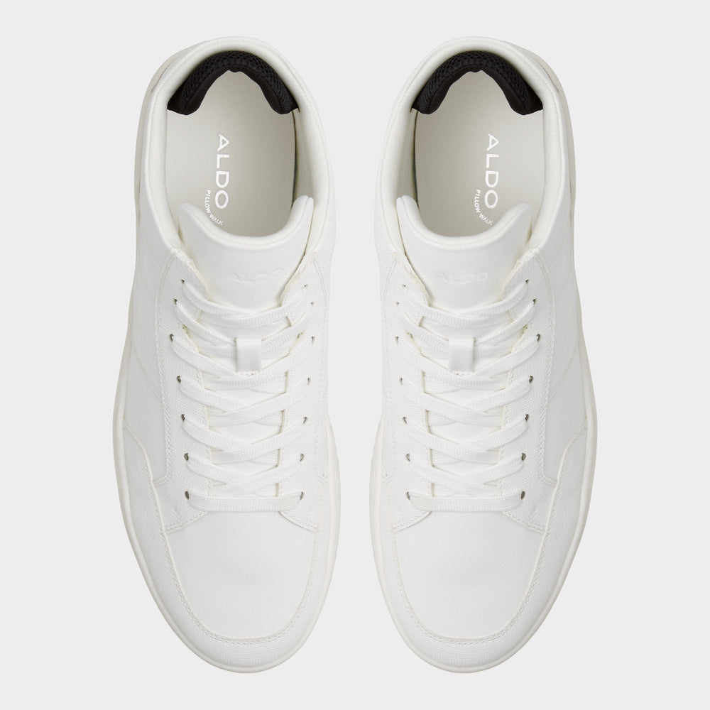 Aldo Victor White Men's High top - High top sneaker, Cup sole White