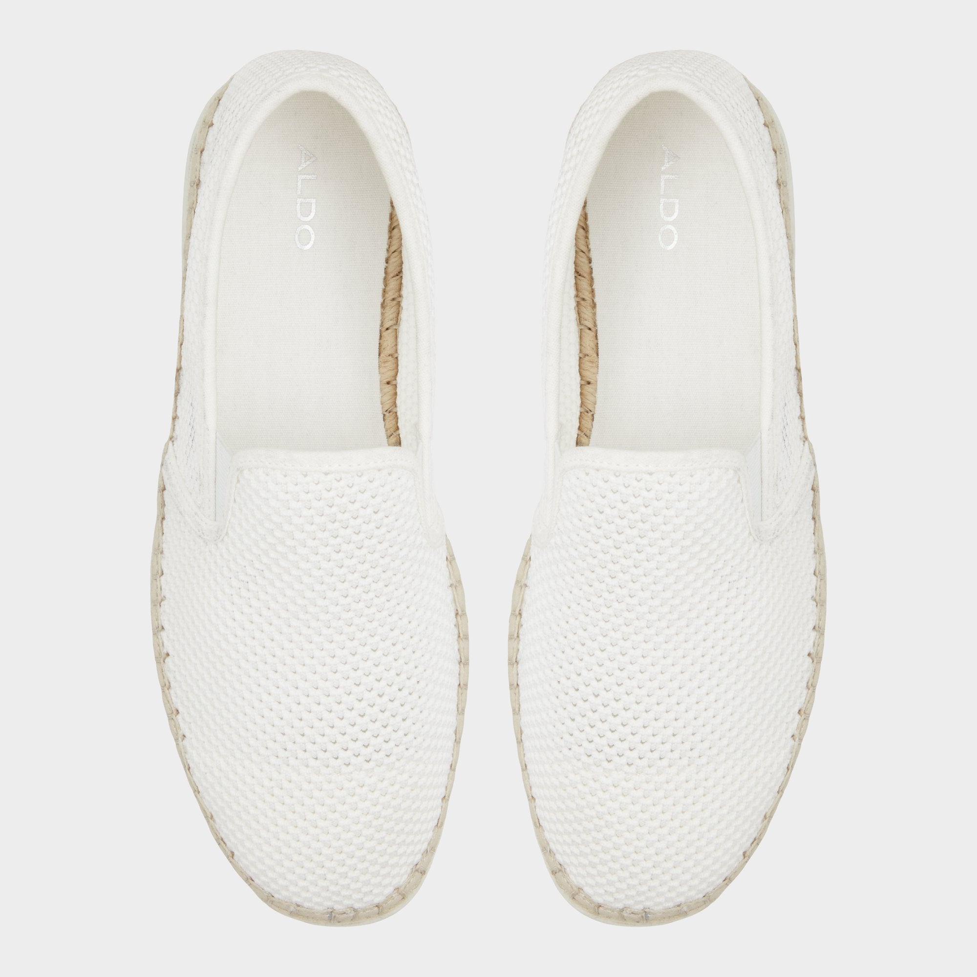 Aldo Johnney White Men's Espadrilles - Espadrille White