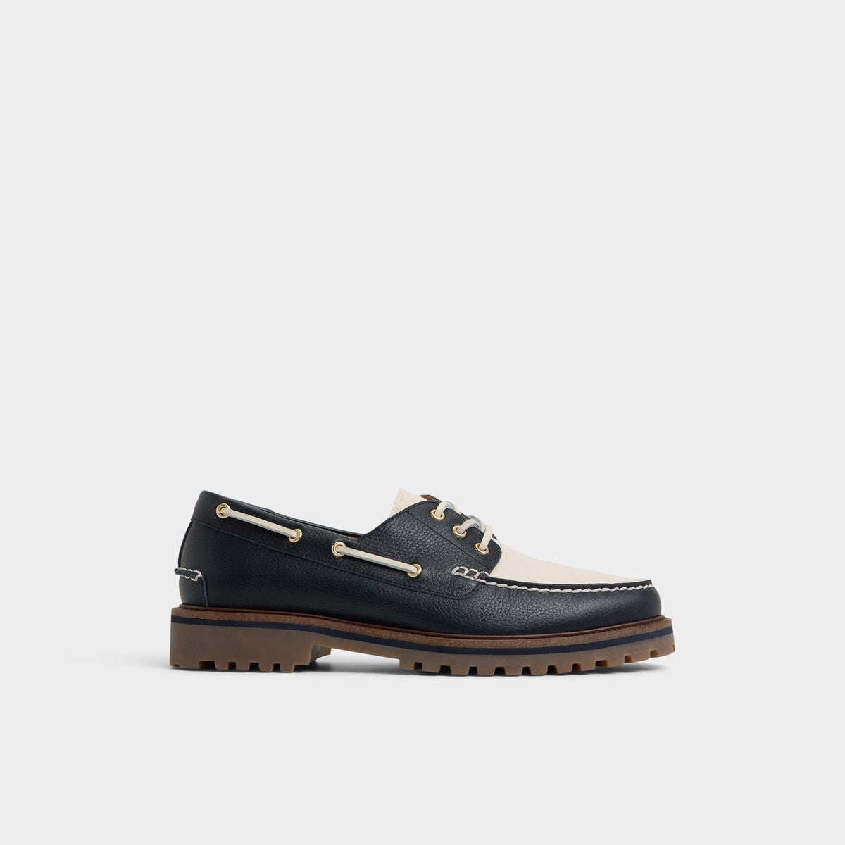Aldo Cedric in Navy - Boat shoe Navy