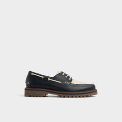 Aldo Cedric in Navy - Boat shoe Navy