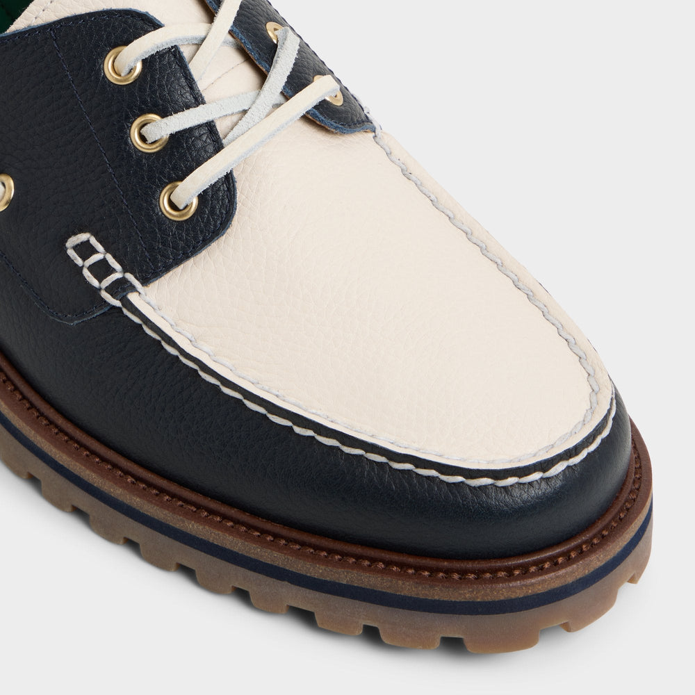 Aldo Cedric in Navy - Boat shoe Navy