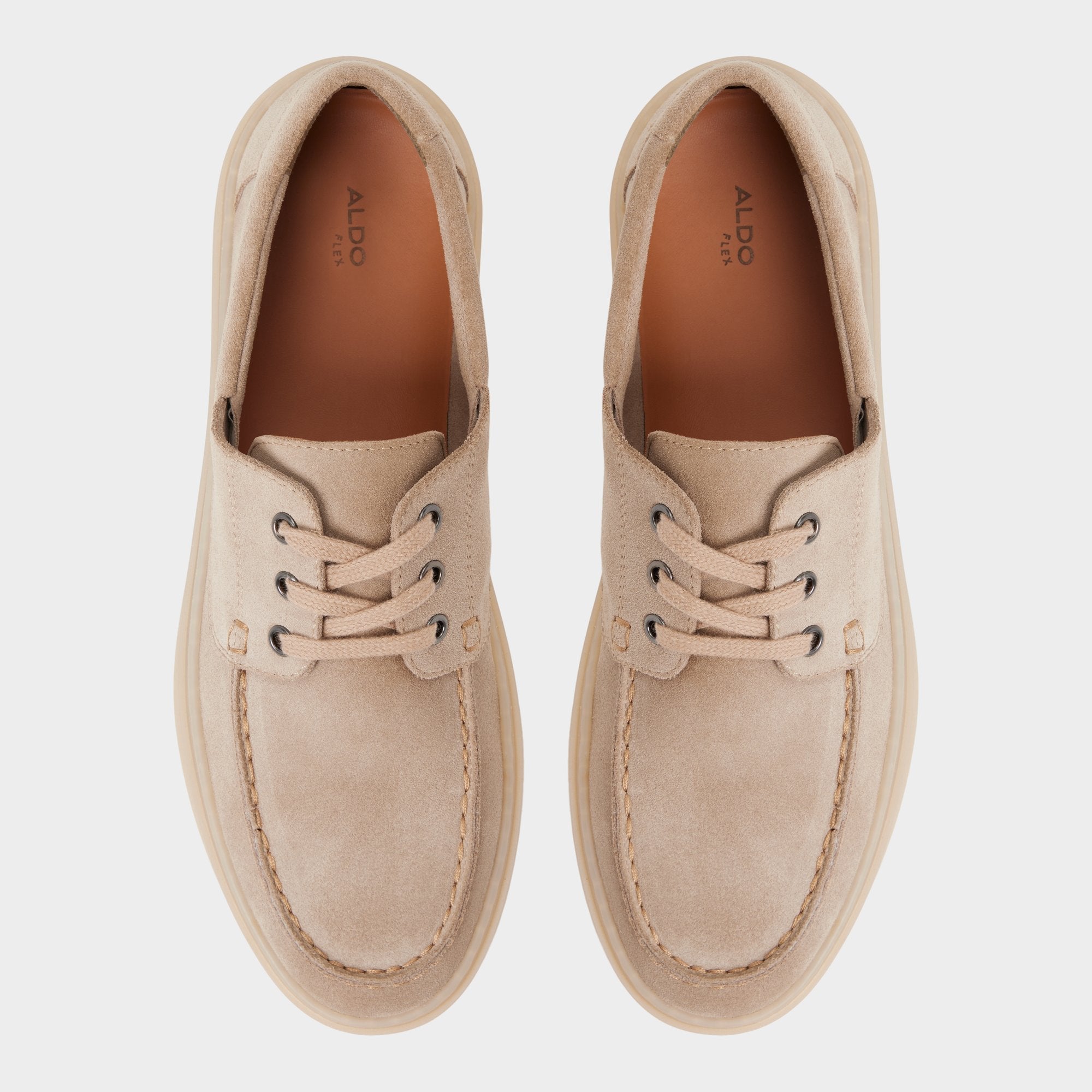 Aldo Stazo Taupe Men's Casual Shoes - Boat shoe Taupe