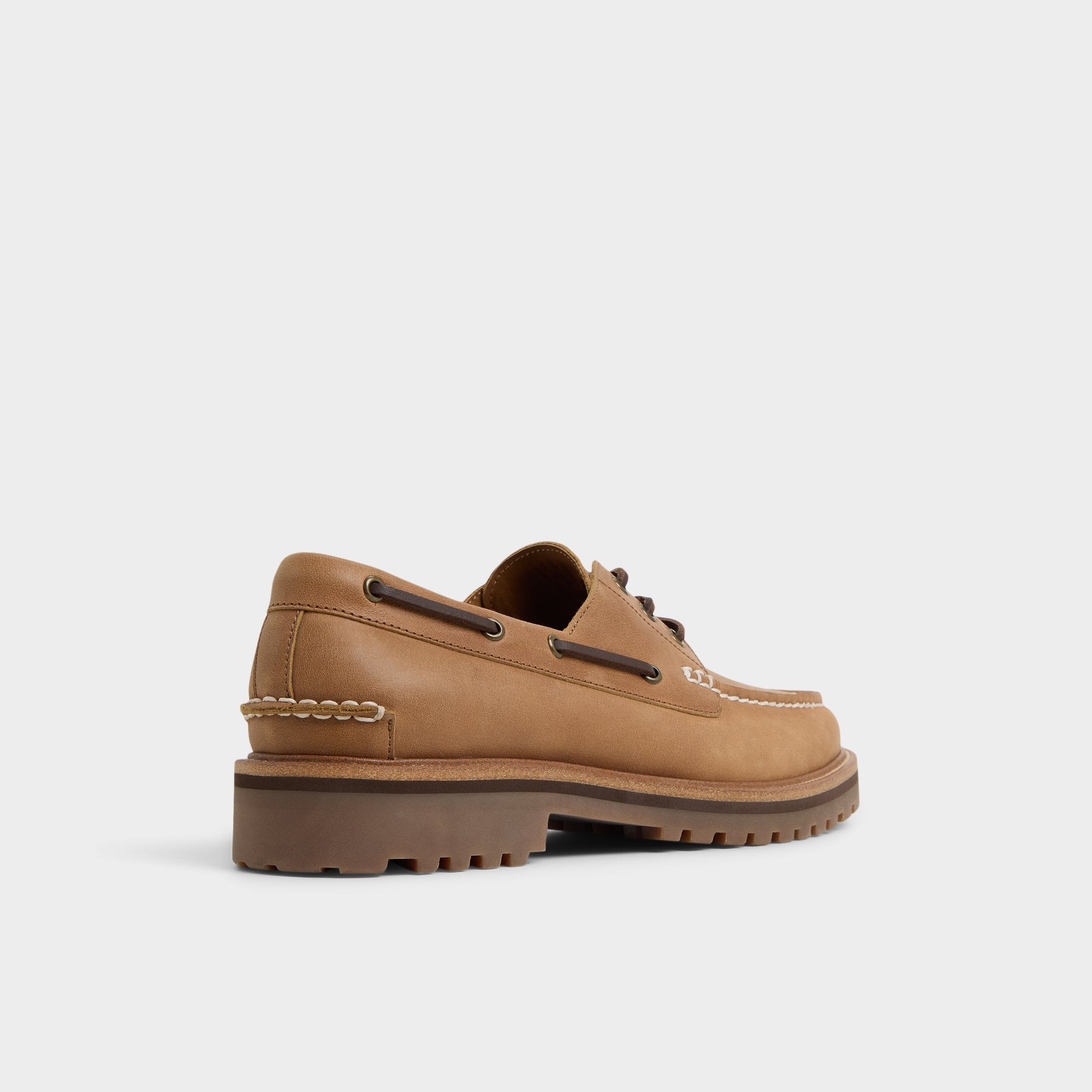 Aldo Cedric in Cognac - Boat shoe Cognac