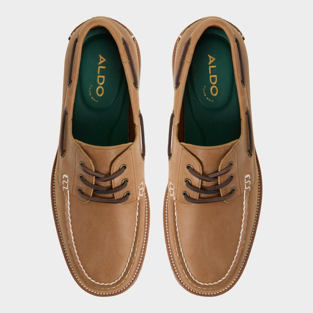 Aldo Cedric in Cognac - Boat shoe Cognac