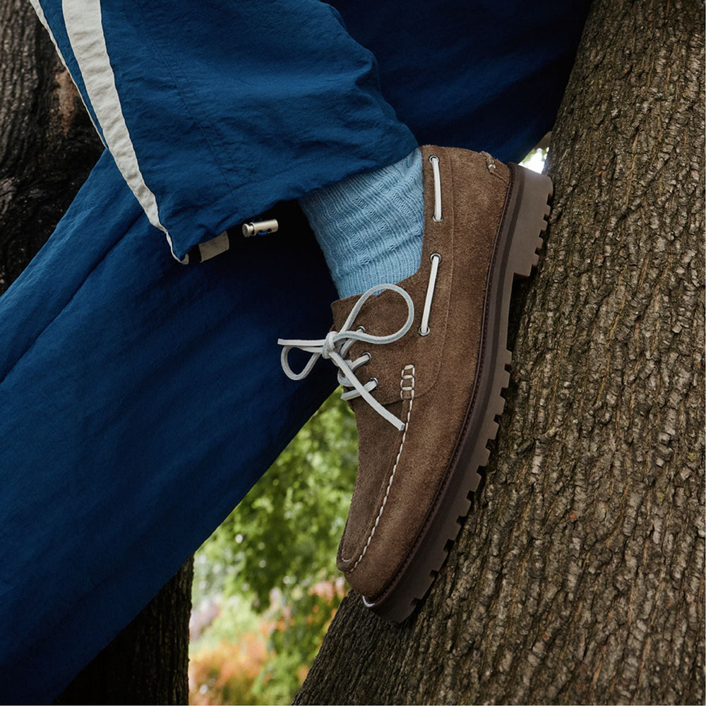 Aldo Cedric in Open Brown - Boat shoe Open brown