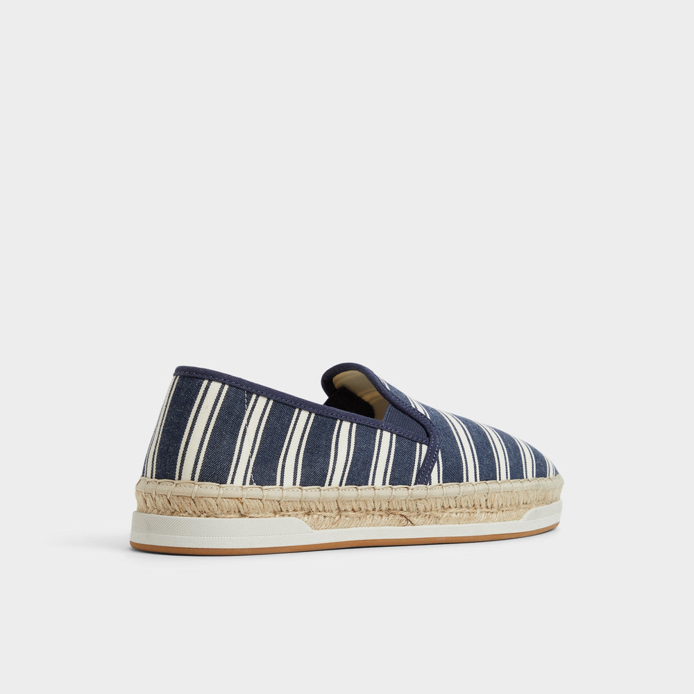 Aldo Johnney Navy Men's Loafers & Slip-Ons - Espadrille Navy