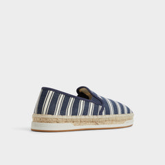 Aldo Johnney Navy Men's Loafers & Slip-Ons - Espadrille Navy
