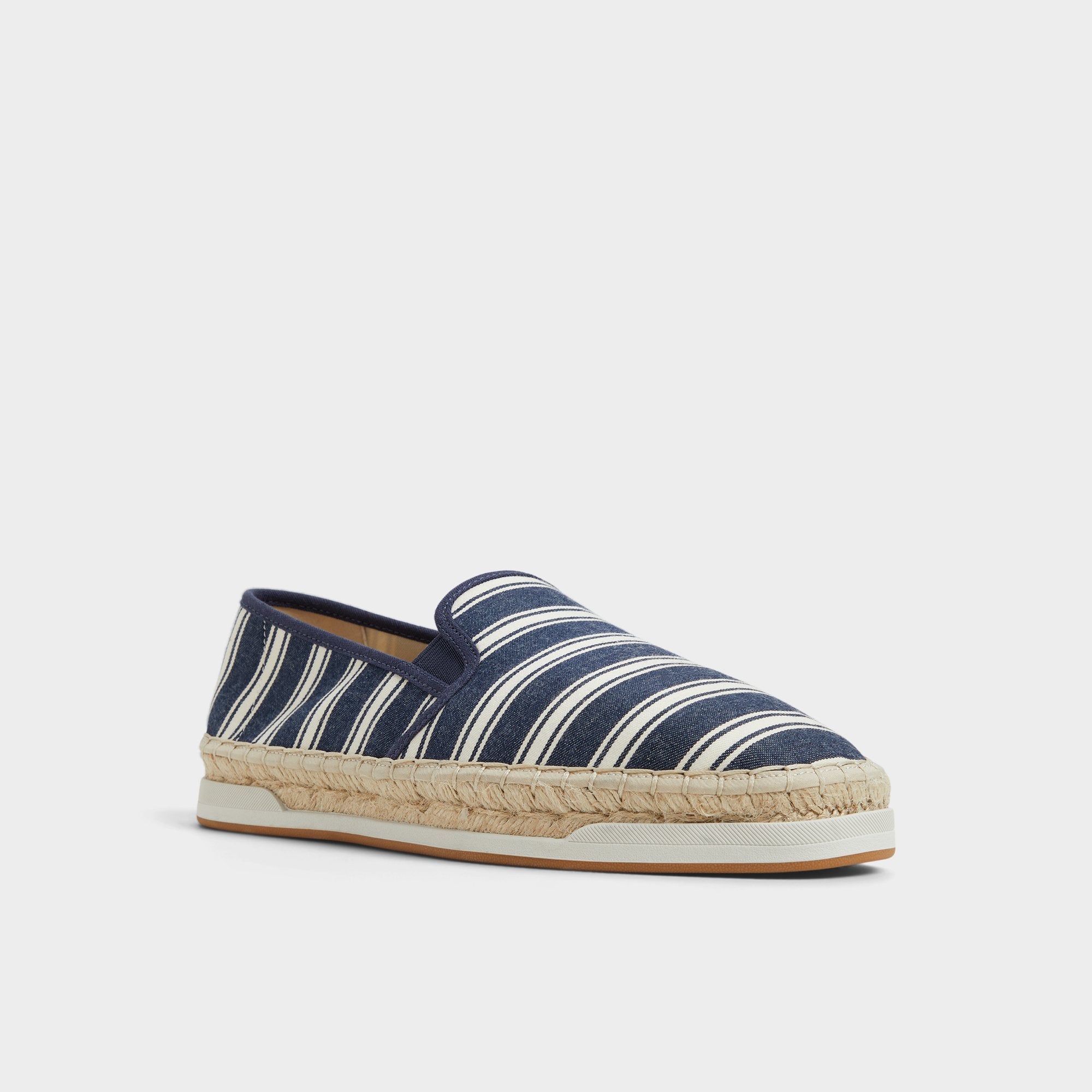 Aldo Johnney Navy Men's Loafers & Slip-Ons - Espadrille Navy