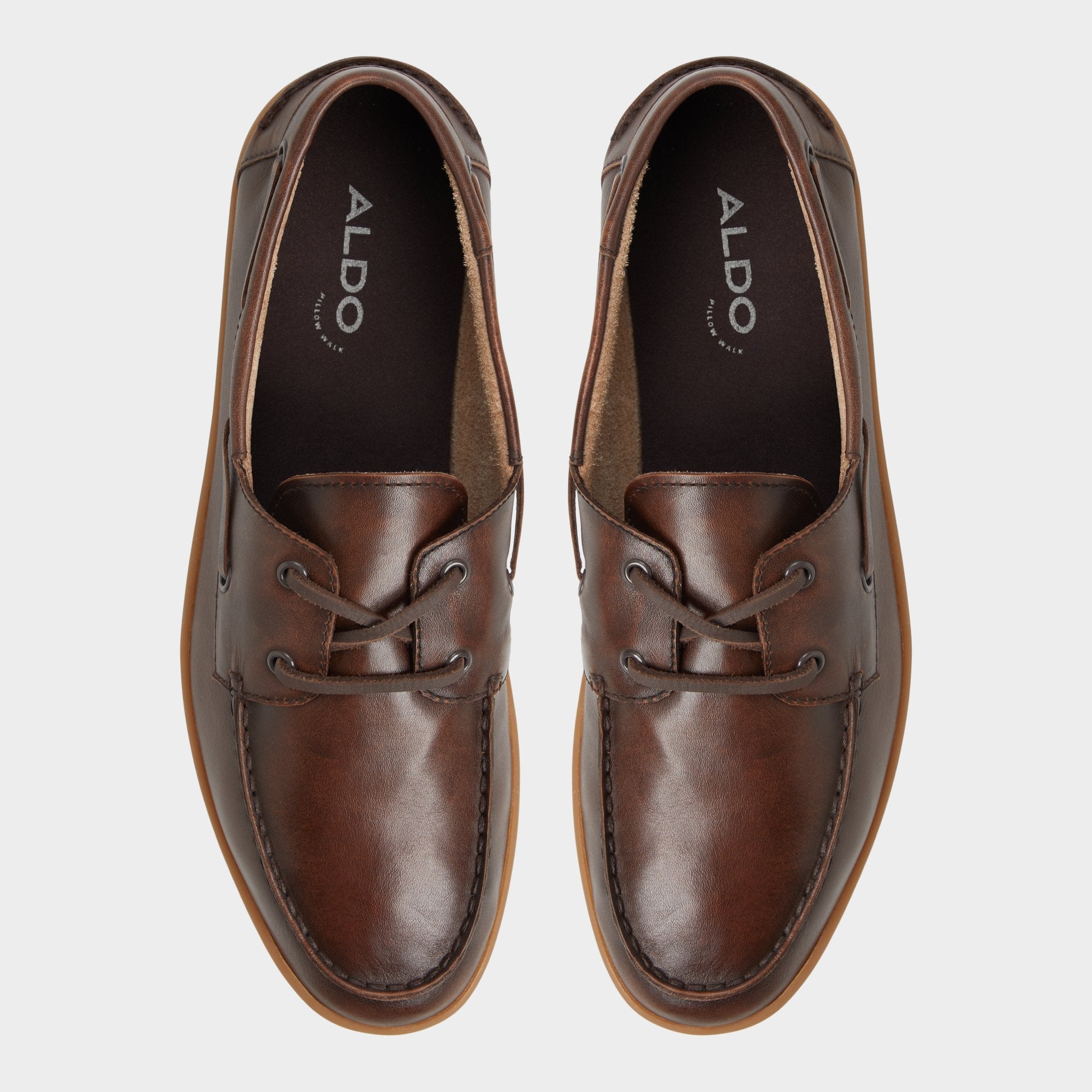 Aldo Portwind Brown Men's Casual Shoes - Boat shoe Brown