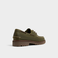 Aldo Cedric in Khaki - Boat shoe Khaki