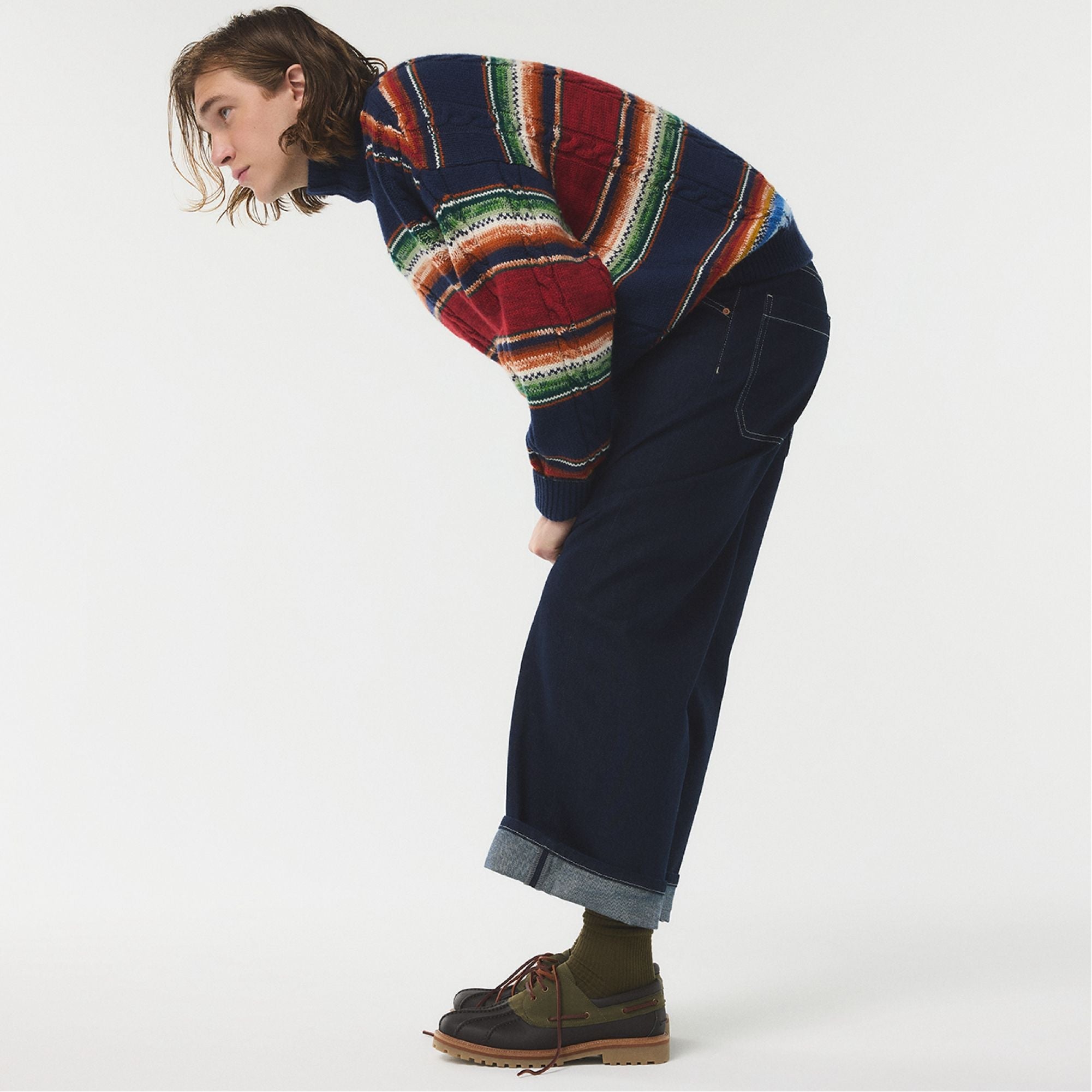 Aldo Finn in Brown Primary Multi - Boat shoe, Lug sole Brown Primary - Multi
