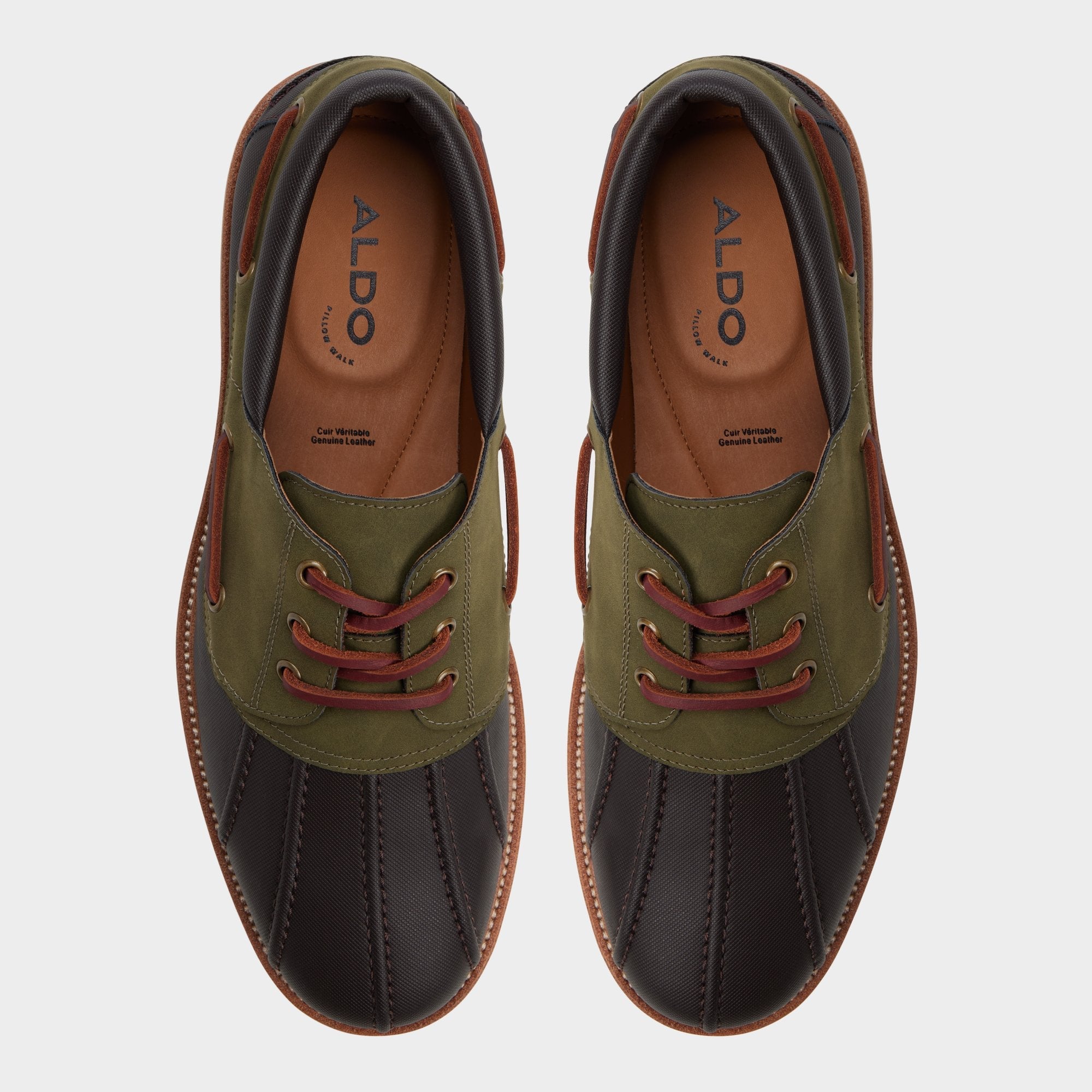 Aldo Finn in Brown Primary Multi - Boat shoe, Lug sole Brown Primary - Multi