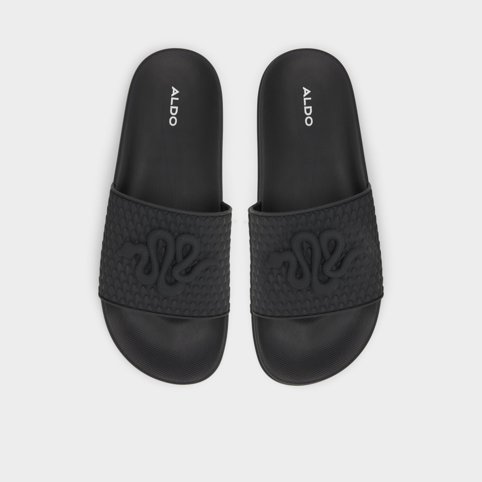 Aldo Kedau Black Men's Slides - Slide sandal Black