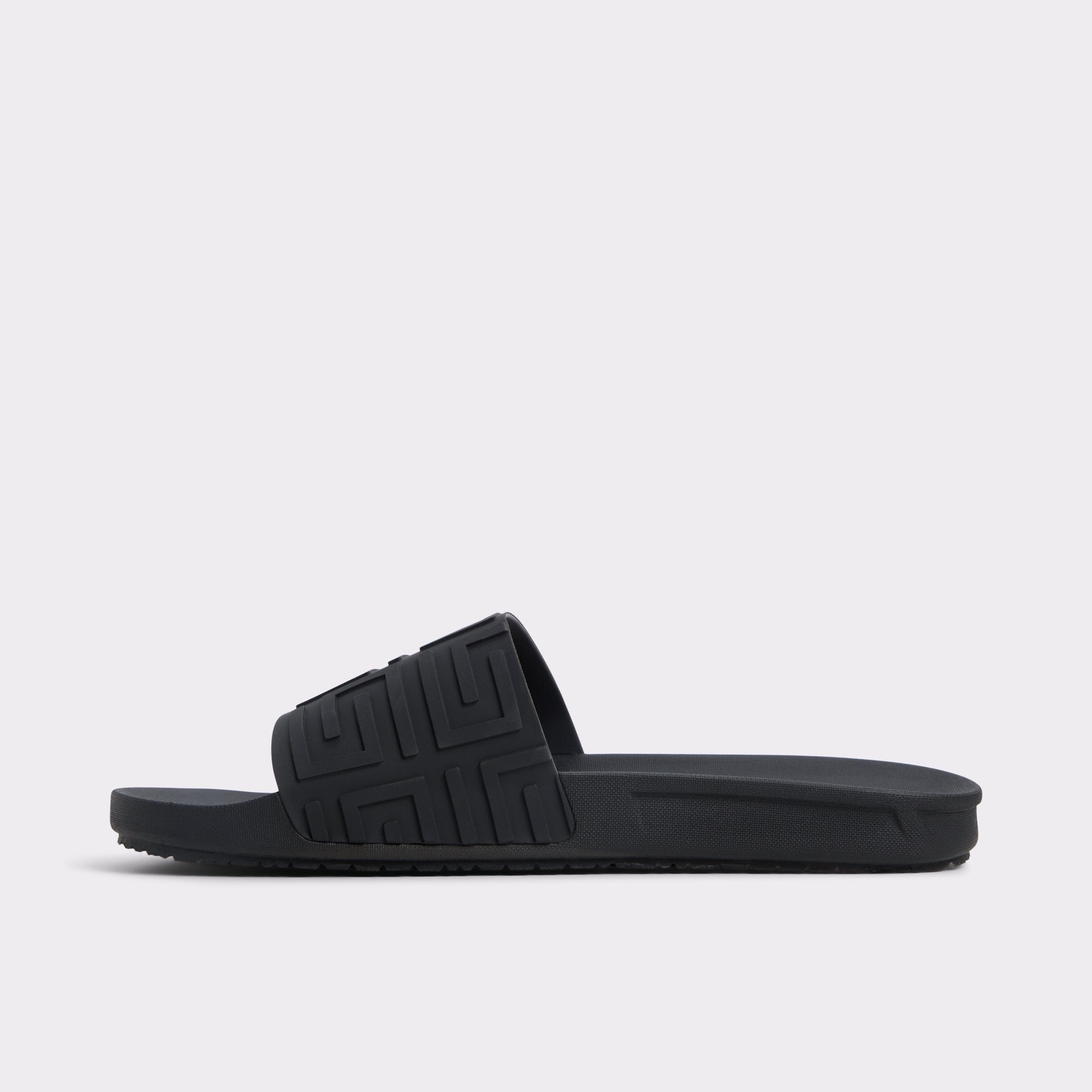 Aldo Atrani Black Men's Slides - Slide sandal Black