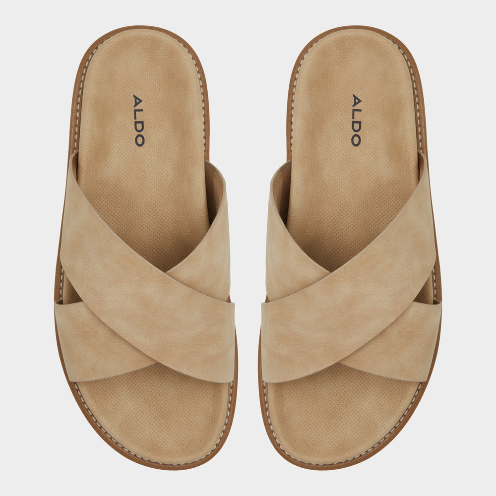 Aldo Marrin Beige Men's Slides - Slide sandal Beige