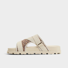 Aldo Deniels Medium Beige Men's Slides - Slide sandal Medium beige