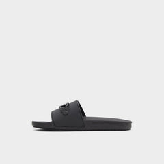 Aldo Loungeslide Black Men's Slides - Slide sandal Black
