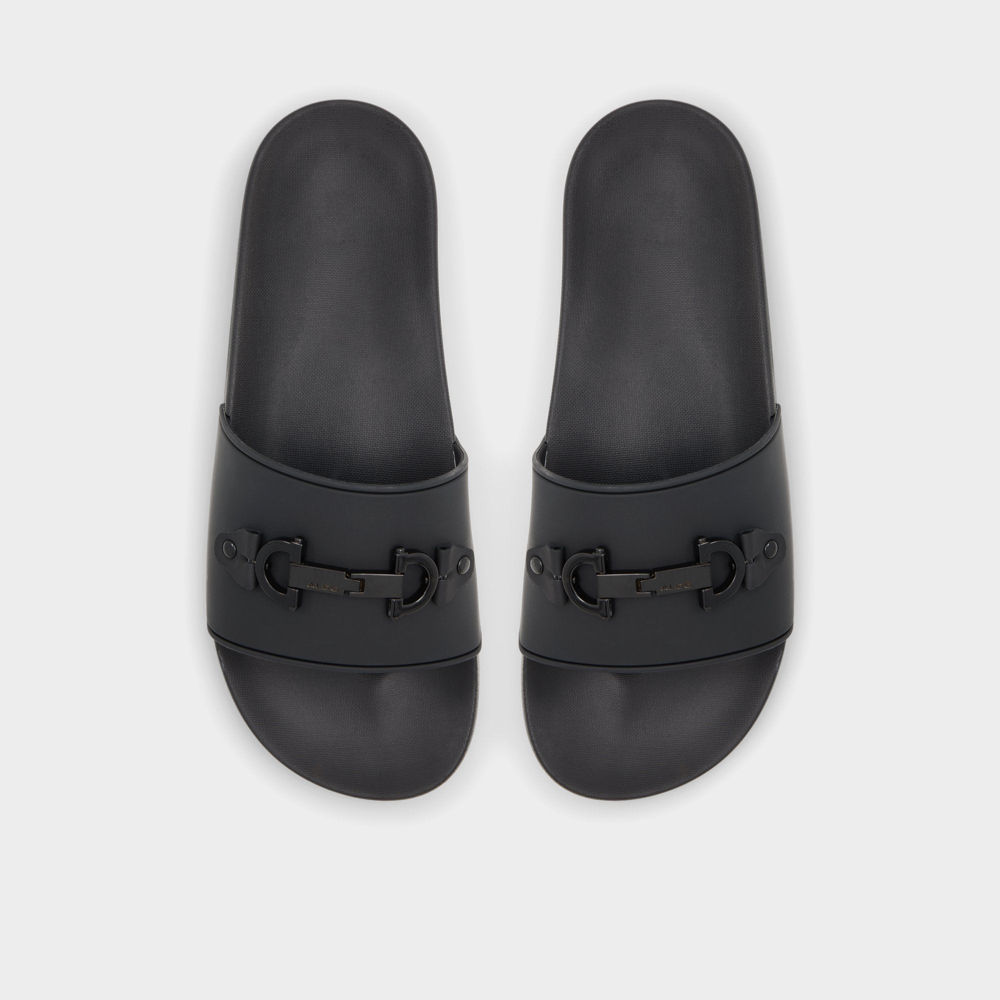 Aldo Loungeslide Black Men's Slides - Slide sandal Black
