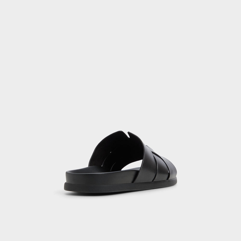 Aldo Padien Black Men's Sandals & Slides - Slide sandal Black