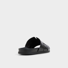 Aldo Padien Black Men's Sandals & Slides - Slide sandal Black