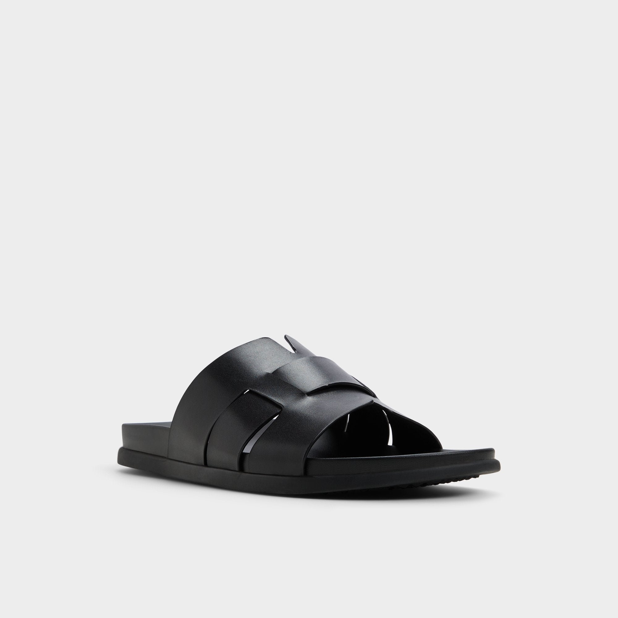 Aldo Padien Black Men's Sandals & Slides - Slide sandal Black