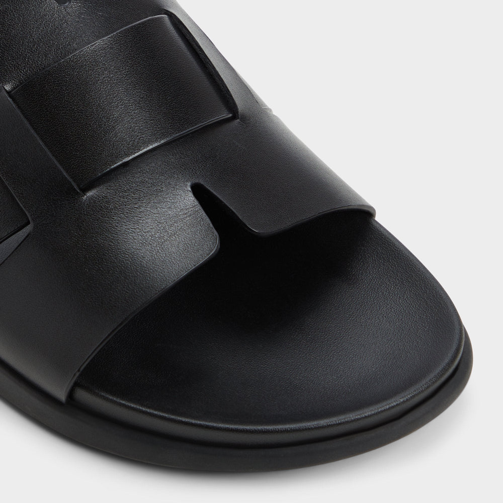 Aldo Padien Black Men's Sandals & Slides - Slide sandal Black