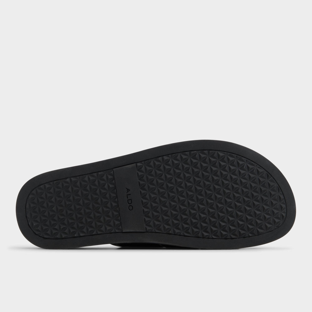 Aldo Padien Black Men's Sandals & Slides - Slide sandal Black