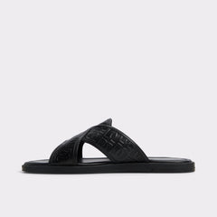 Aldo Olino Open Black Men's Slides - Slide sandal Open black