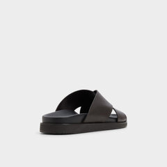 Aldo Darley Dark Brown Men's Sandals & Slides - Strappy flat sandal Dark brown