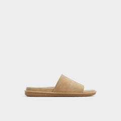 Aldo Galesa Light Beige Men's Slides - Slide sandal Light Beige