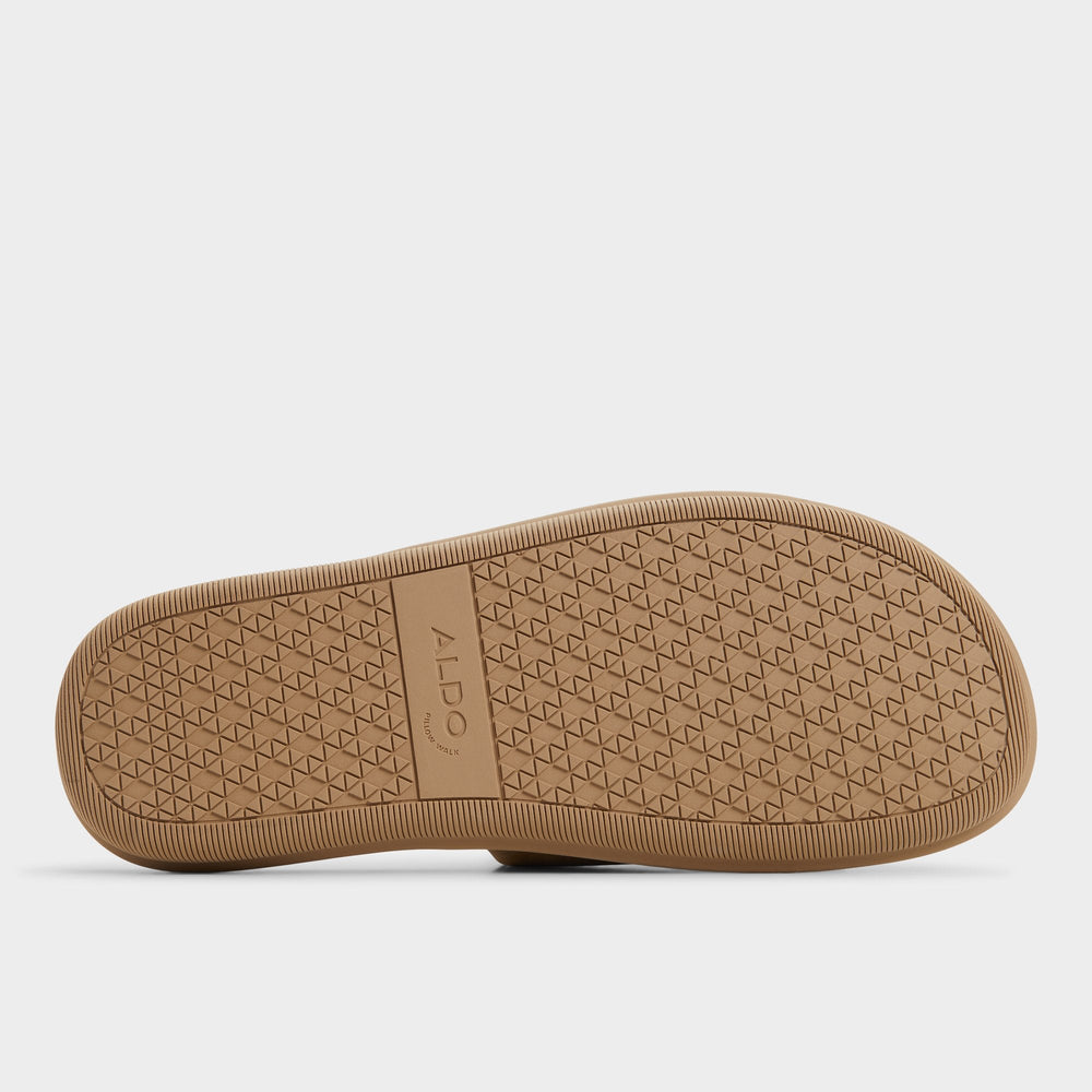 Aldo Galesa Light Beige Men's Slides - Slide sandal Light Beige