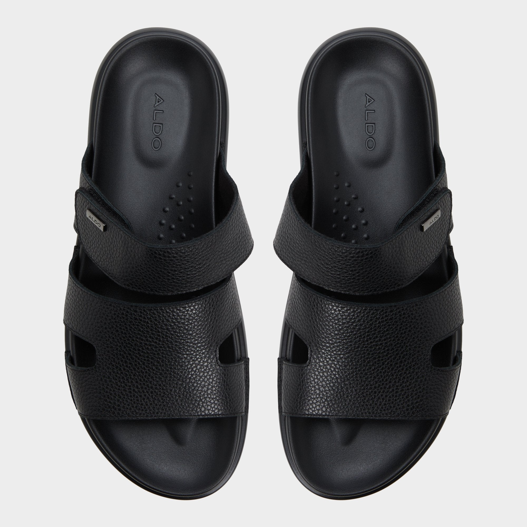 Aldo Windham Black Men's Sandals & Slides - Slide sandal Black