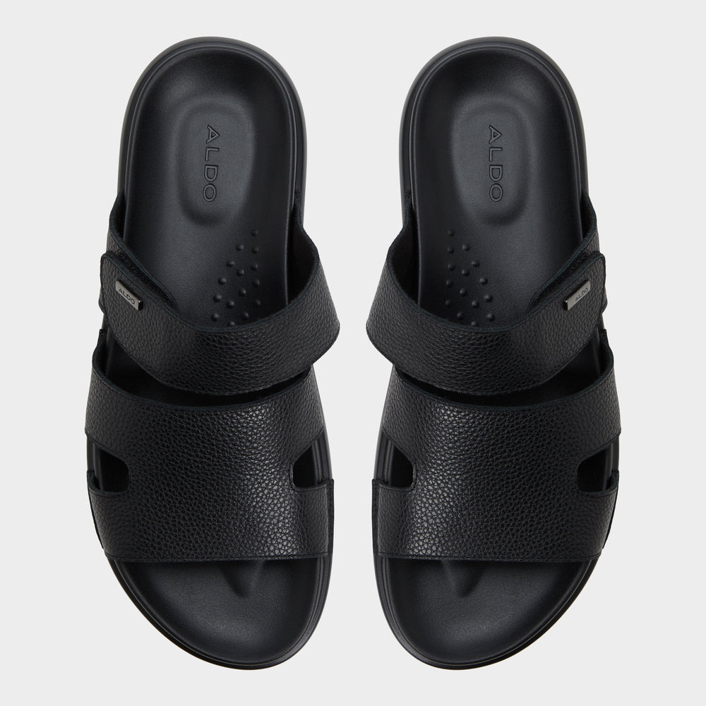 Aldo Windham Black Men's Sandals & Slides - Slide sandal Black