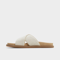 Aldo Marrin Open Beige Men's Slides - Slide sandal Open Beige