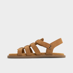 Aldo Warley Camel Men's Sandals & Slides - Strappy flat sandal Camel