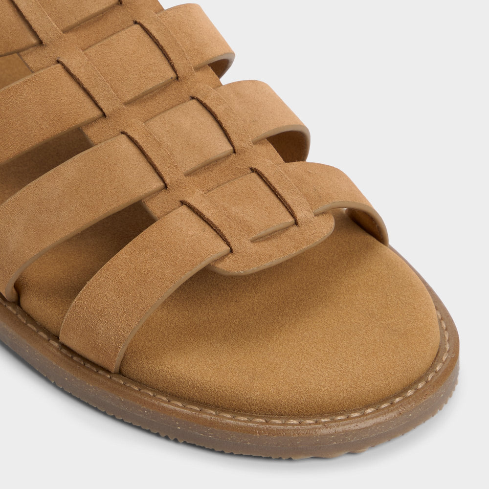 Aldo Warley Camel Men's Sandals & Slides - Strappy flat sandal Camel