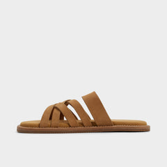 Aldo Haniff Camel Men's Sandals & Slides - Strappy flat sandal Camel
