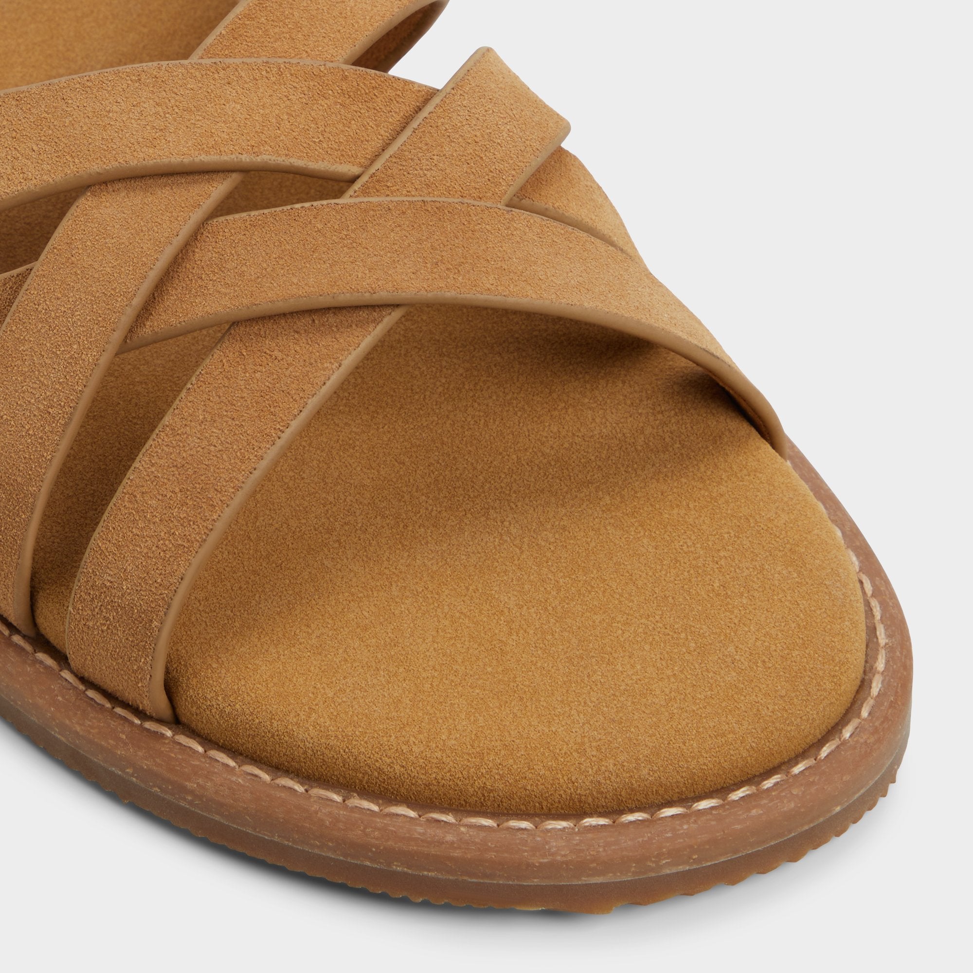 Aldo Haniff Camel Men's Sandals & Slides - Strappy flat sandal Camel