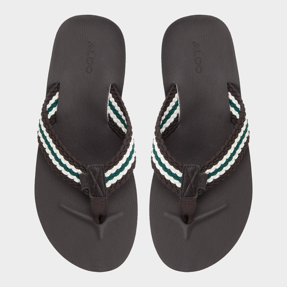 Aldo Adede Dark Brown Men's Flip flops - Flip flop Dark Brown