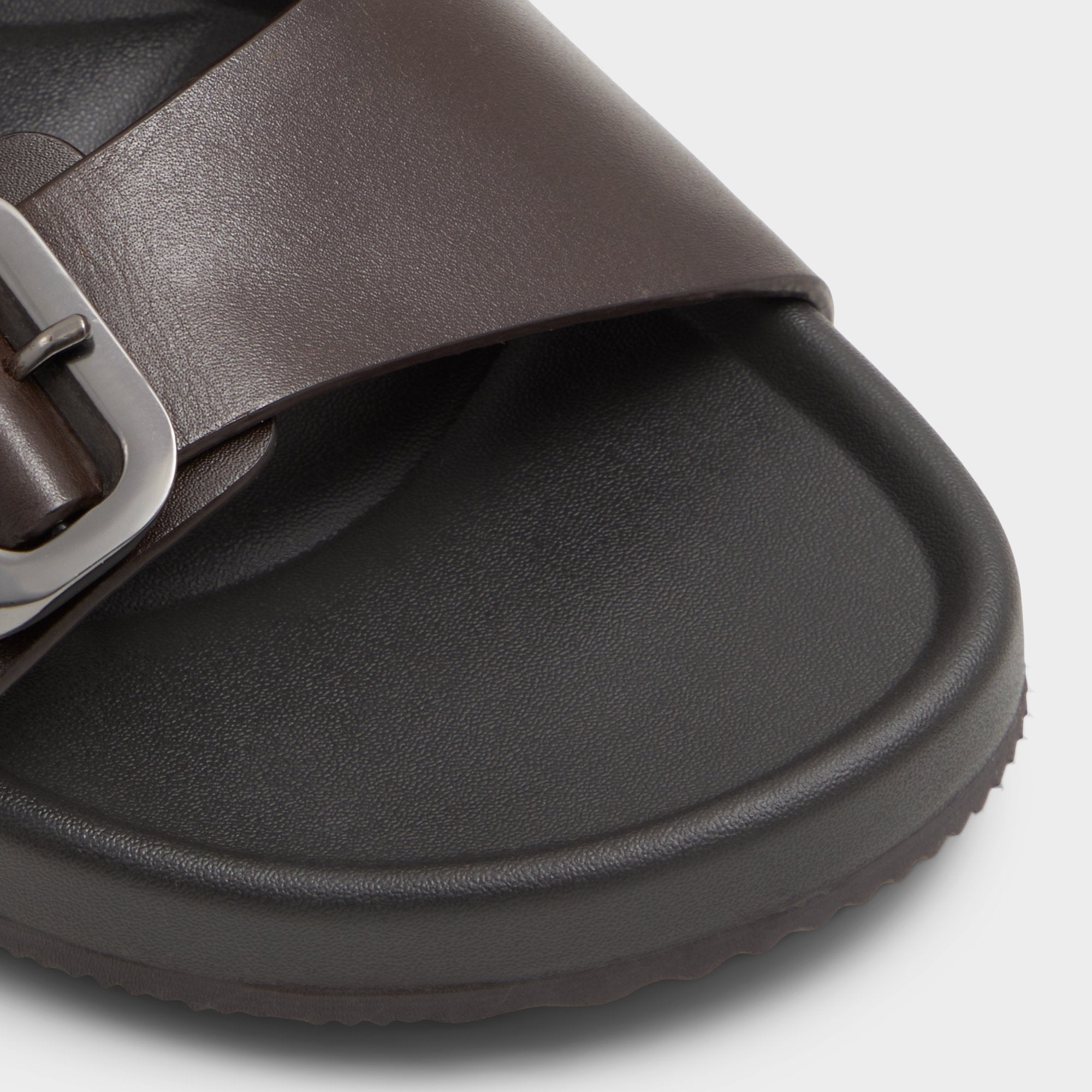 Aldo Kennebunk Dark Brown Men's Slides - Slide sandal Dark Brown