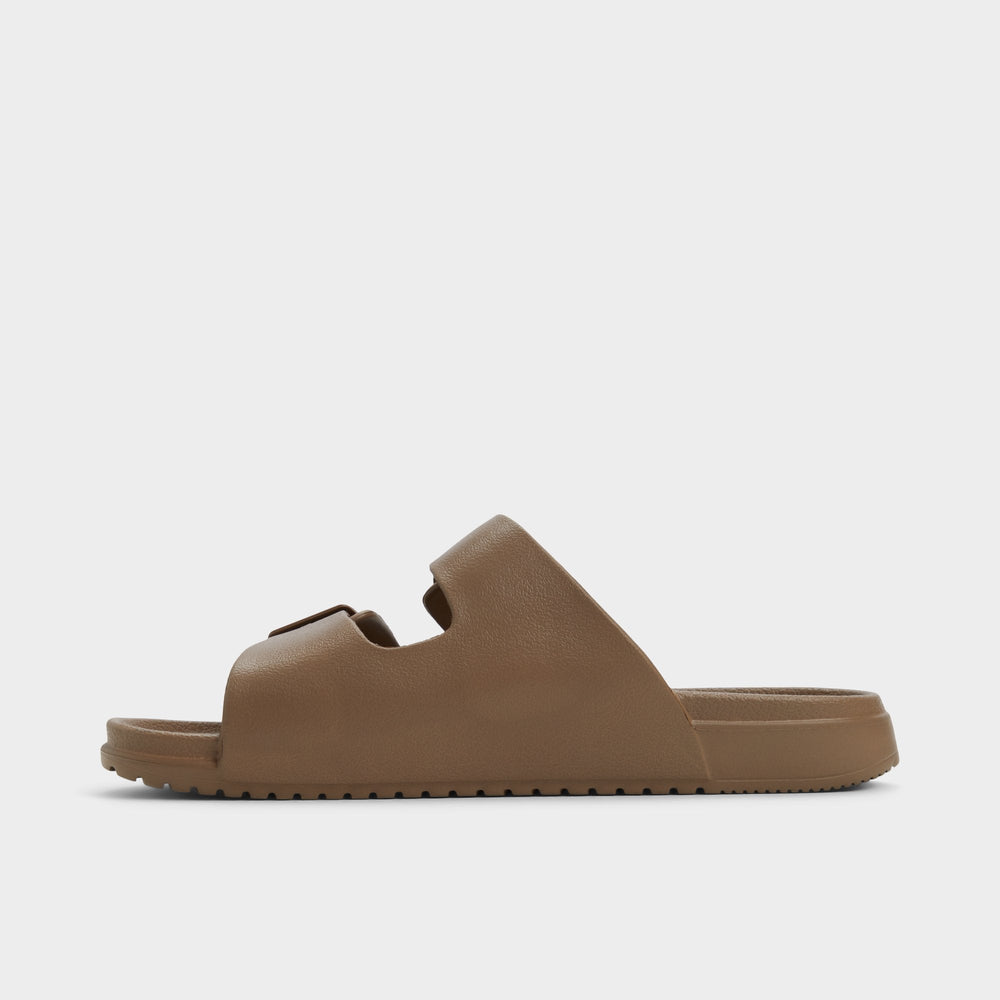 Aldo Hideo Light Brown Men's Slides - Slide sandal Light Brown
