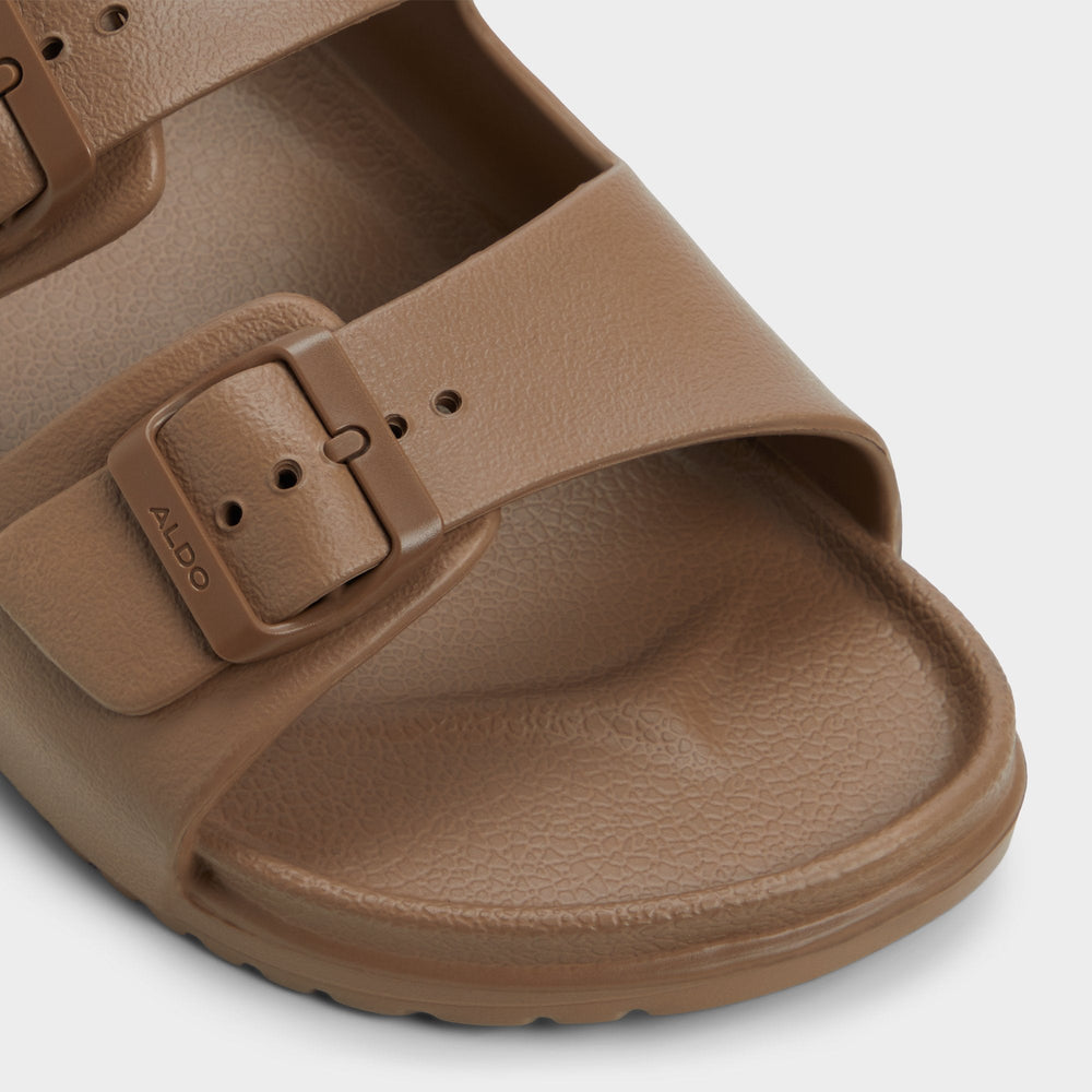 Aldo Hideo Light Brown Men's Slides - Slide sandal Light Brown