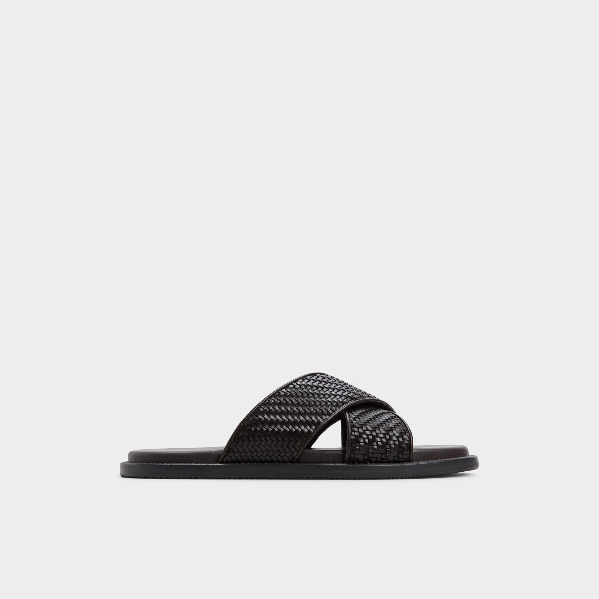 Aldo Tarik Dark Brown Men's Sandals & Slides - Slide sandal Dark Brown