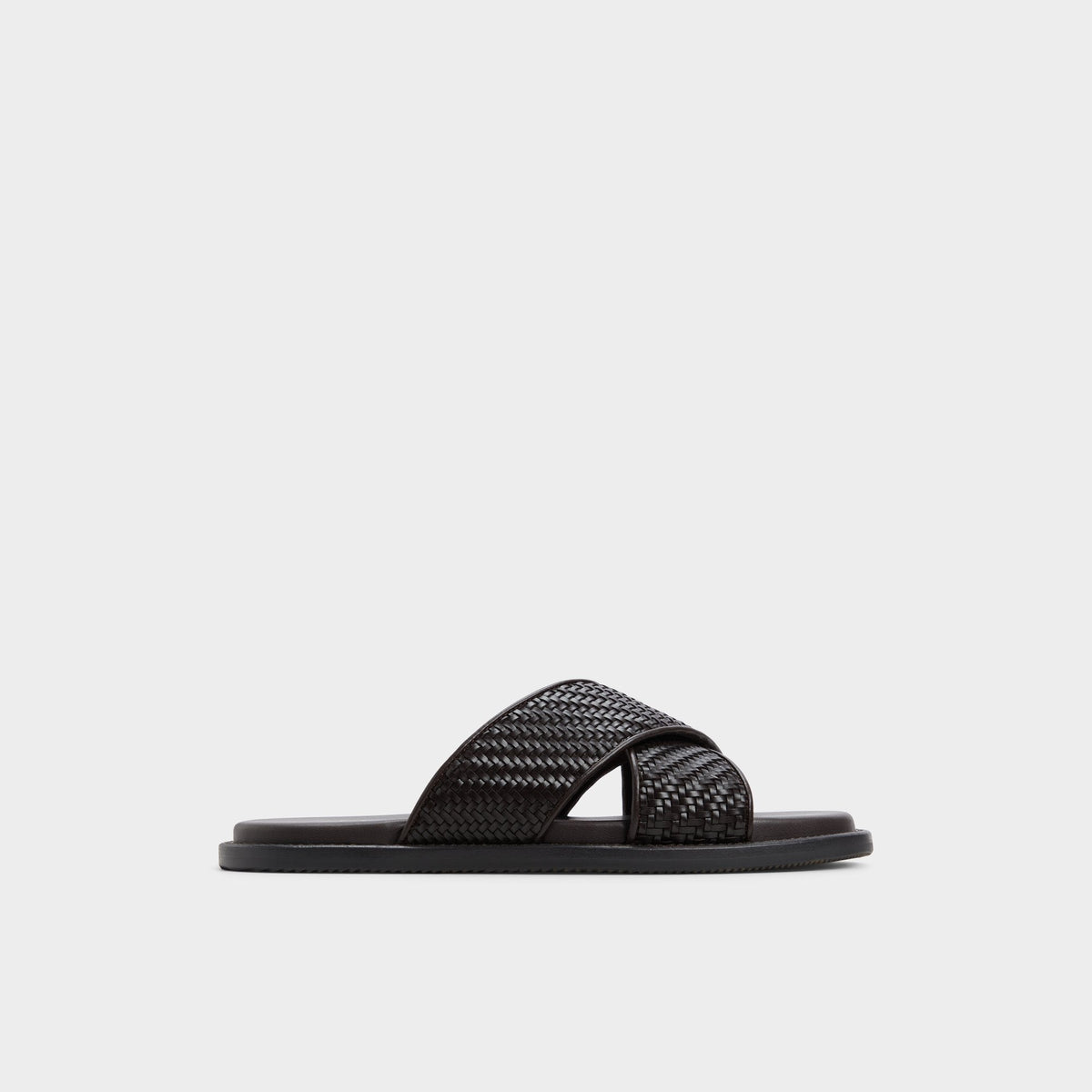Aldo Tarik Dark Brown Men's Sandals & Slides - Slide sandal Dark Brown